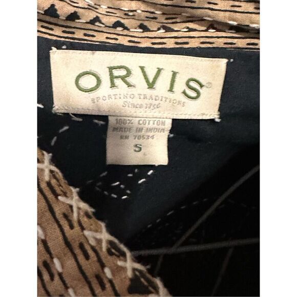 Excellent CONDITION RARE UNIQUE VINTAGE Showstopper WOMEN ORVIS Women's 100% Cot - Picture 14 of 15